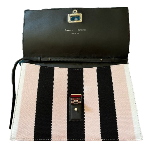Proenza Schouler Striped Canvas Crossbody Bag - Picture 7 of 13